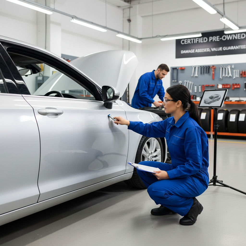 Bewertung von Mängelfahrzeugen